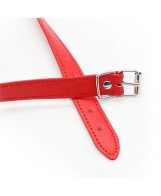 Knebel-Breathable Ball Gag (rosso)
