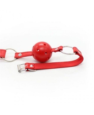 Knebel-Breathable Ball Gag (rosso)
