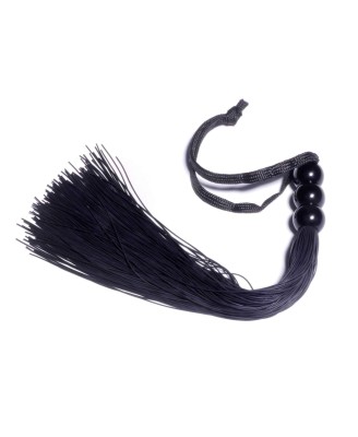 Silicone Whip Black 10"" - Fetish B - Series