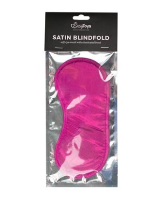Maska-Pink Satin Eye Mask