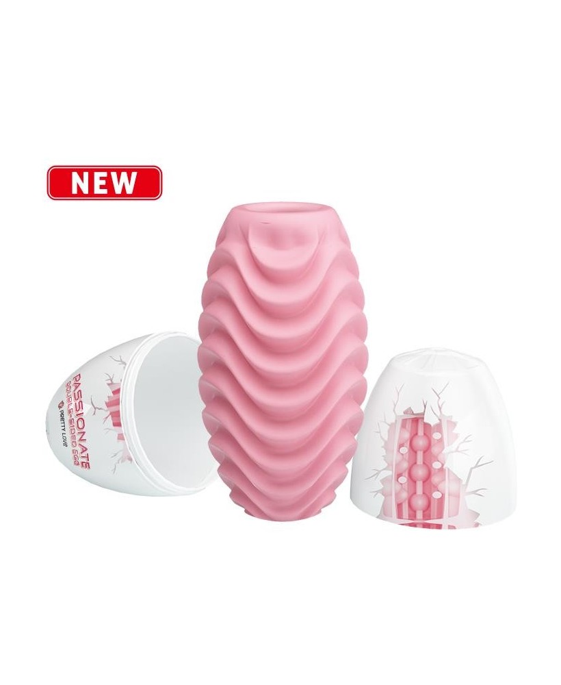 PRETTY LOVE - Passionate Double-Sided Egg pink