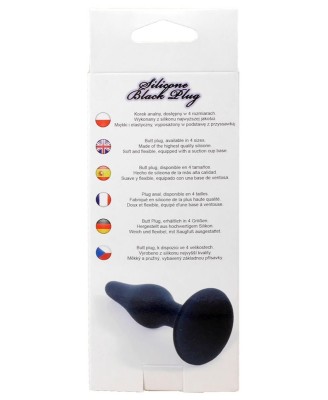 Plug-Silicone Plug Black - Small