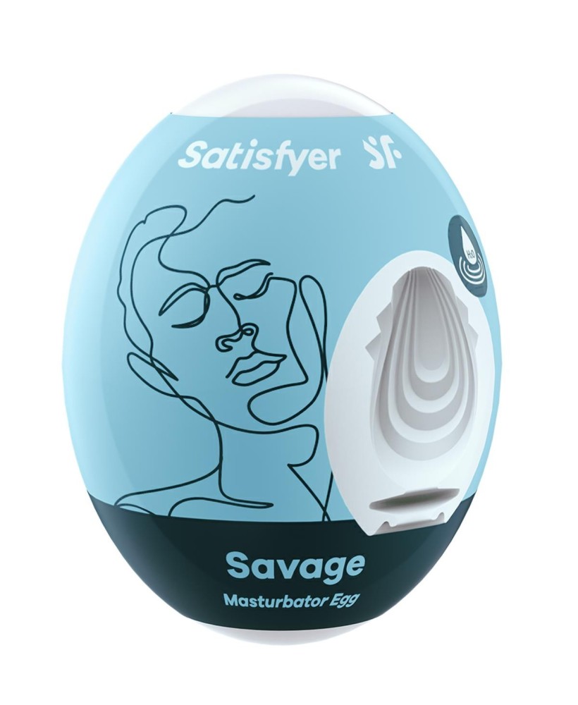 Masturbator Egg Single (Savage)