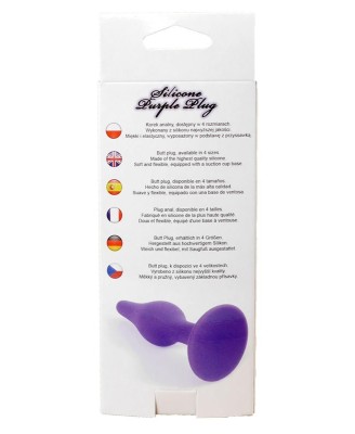 Plug-Silicone Plug Purple - Small