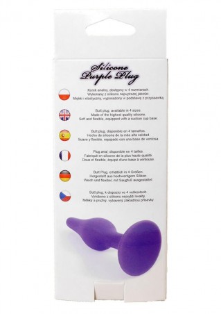 Plug-Silicone Plug Purple - Small