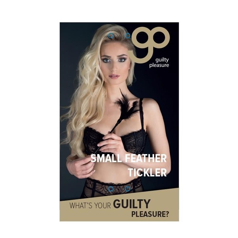 GP SMALL FEATHER TICKLER BLACK