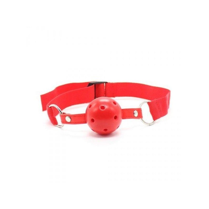 Knebel-Easy Breathable Ball Gag (rosso)