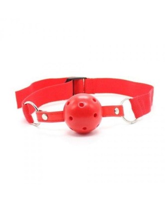 Knebel-Easy Breathable Ball Gag (rosso)