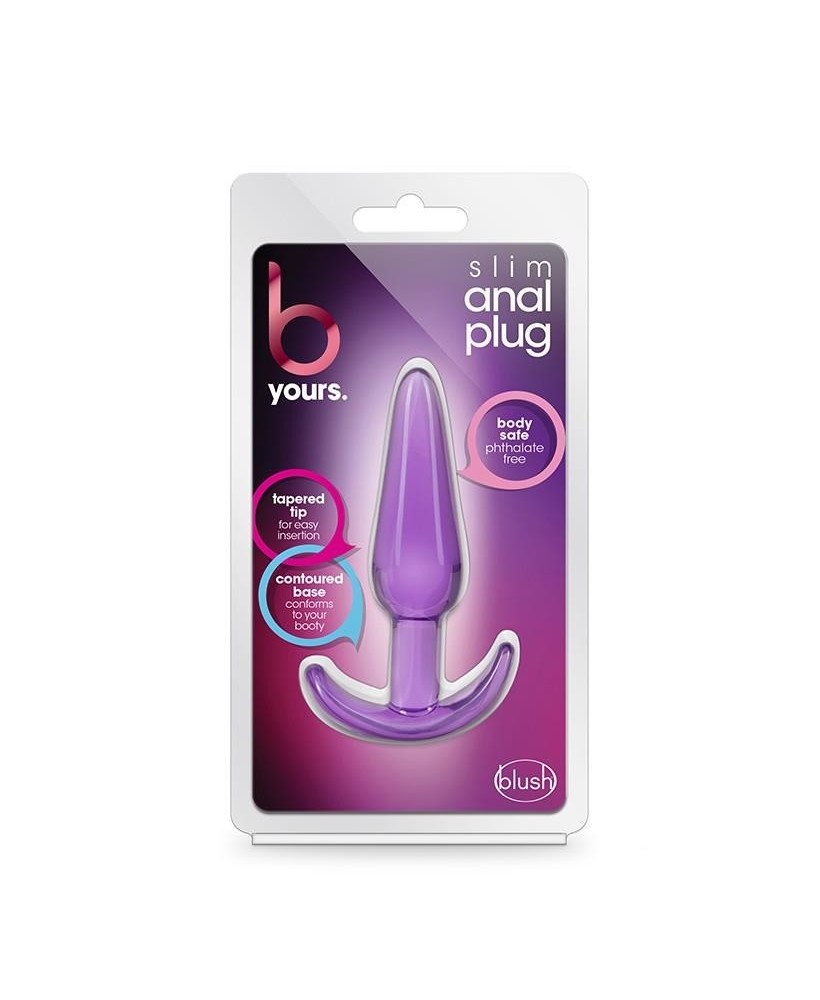 B YOURS SLIM ANAL PLUG PURPLE