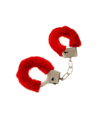 Kajdanki - Love Cuffs Red (czerwony)