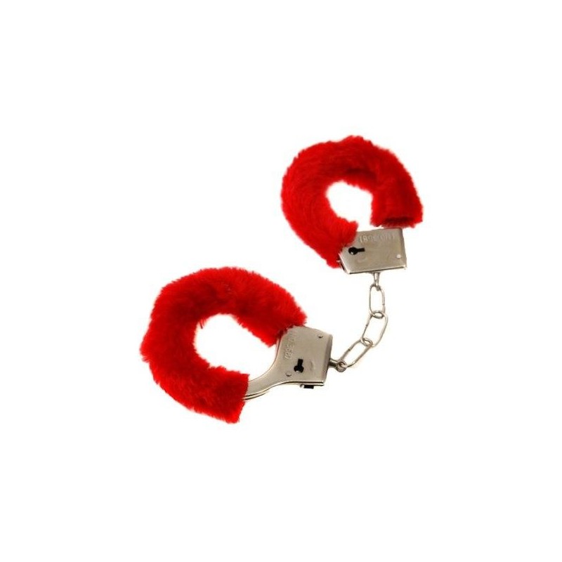 Kajdanki - Love Cuffs Red (czerwony)