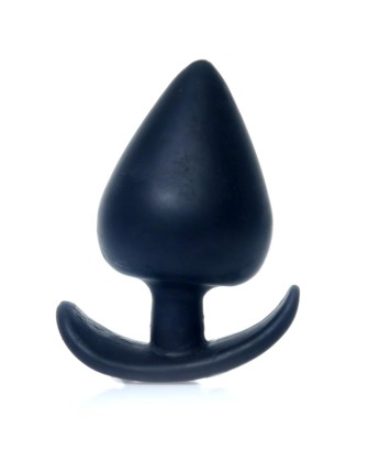 Bubble Plug Large - Czarny Duży Korek Analny - Śr. 5 cm
