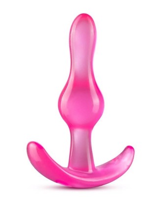 B YOURS CURVY ANAL PLUG PINK