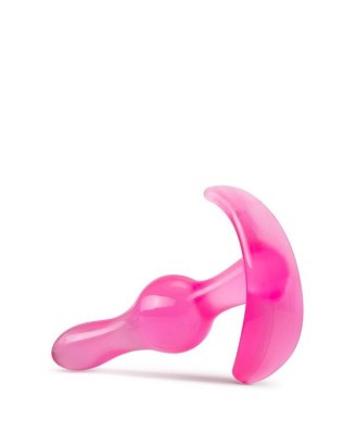 B YOURS CURVY ANAL PLUG PINK