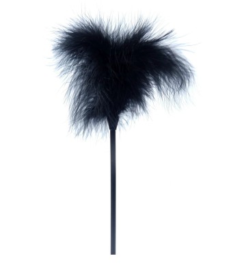 Feather Tickler Czarne - Delikatne piórko do pieszczot - B - Series Fetish