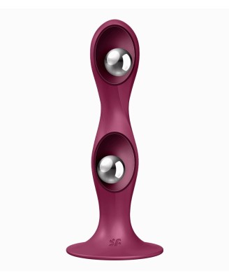 Satisfyer Double Ball-R - Czerwony