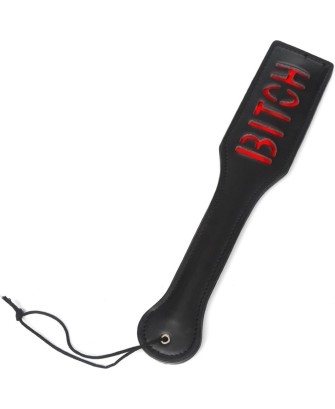 Fetish Fever - Paddle - Bitch - Black