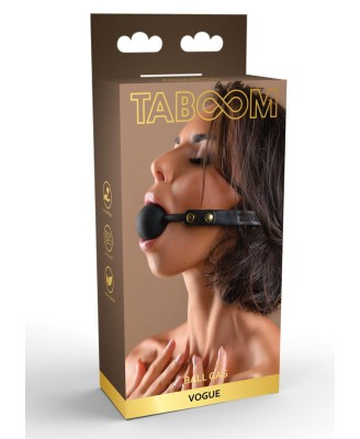 Studded Mouth Gag Black