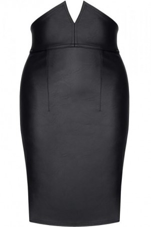 Bielizna - BRFEDERICA001 spódnica czarna rozmiar S