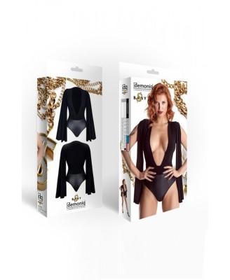 Bielizna-ALEXIS001 body czarne M