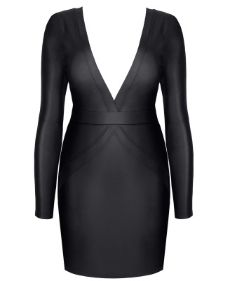 Bielizna - BRGIANNA001 sukienka czarna rozmiar S