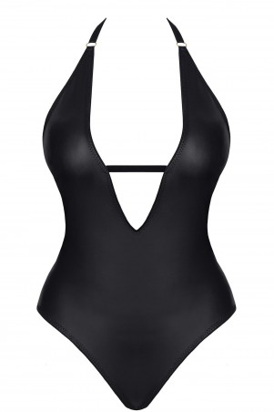 Bielizna-JENNIFER001 body czarne XL