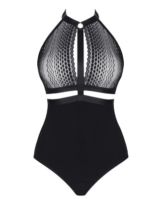 Aleta001 - black - teddy - S