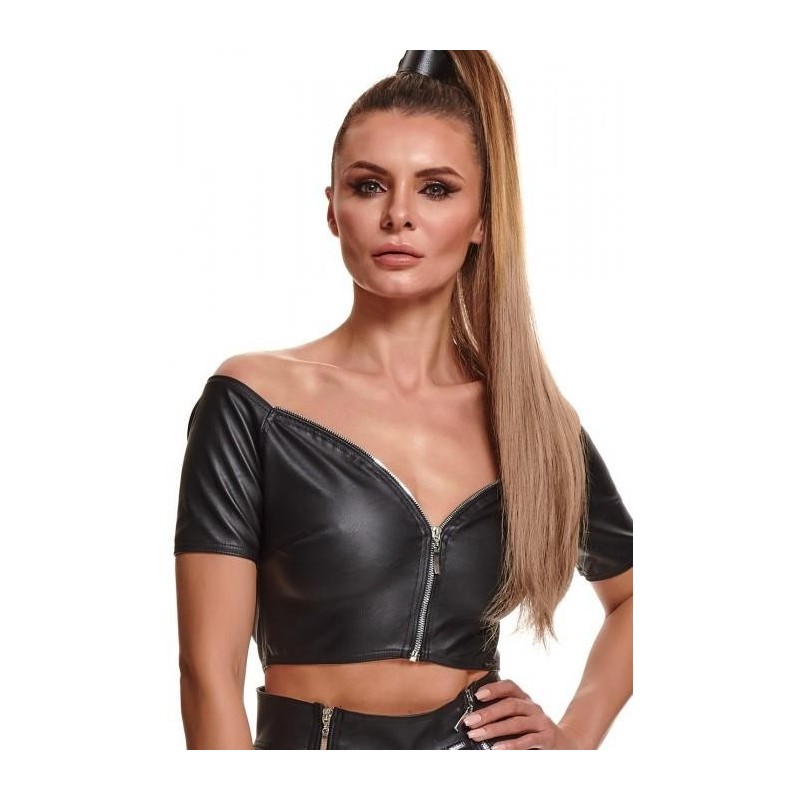 Bielizna - BRMARINA001 top czarny rozmiar S