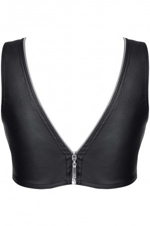 Bielizna - BRELISABETTA001 top czarny rozmiar L