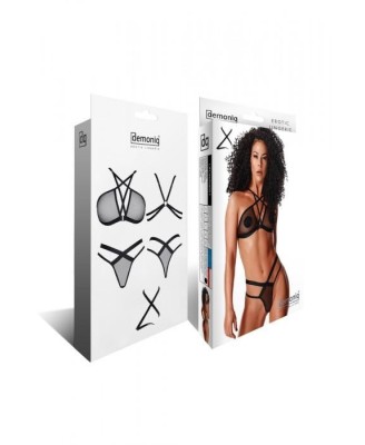 Bielizna-LadyX Aina XL  - biustonosz, stringi