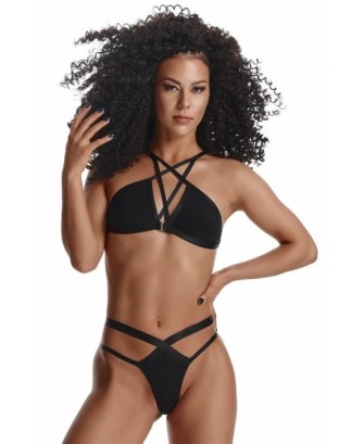 Bielizna-LadyX Casilda XXL  - biustonosz, stringi