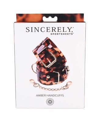 SPORTSHEETS AMBER HAND CUFFS