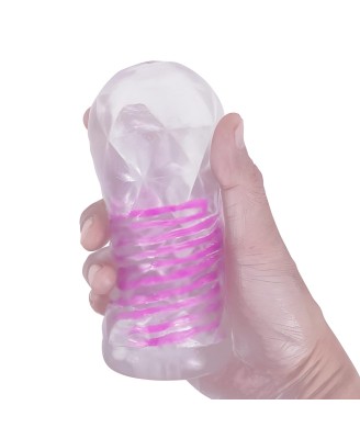 PRETTY LOVE - Transparent masturbator,TPR