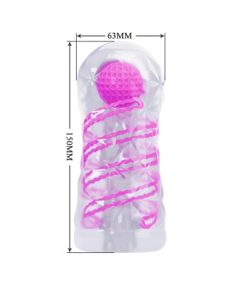 PRETTY LOVE - Transparent masturbator,TPR