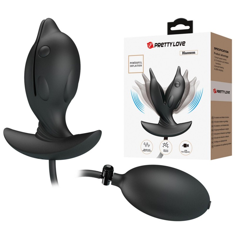 PRETTY LOVE - Hanson - Wibrujący Korek Analny