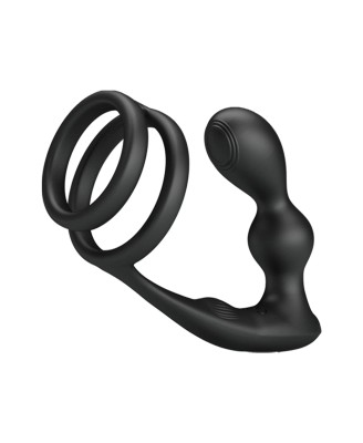 PRETTY LOVE - VIBRATION PENIS SLEEVE VI, vibrating anal stimulation