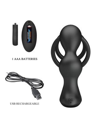 PRETTY LOVE - VIBRATION PENIS SLEEVE VI, vibrating anal stimulation