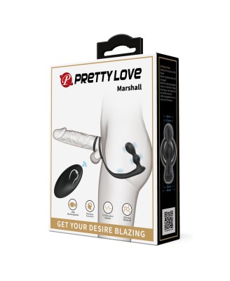 PRETTY LOVE - VIBRATION PENIS SLEEVE VI, vibrating anal stimulation