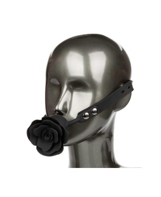 Removable Rose Gag Black