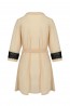 Bielizna-DAISY PEIGNOIR beige L/XL