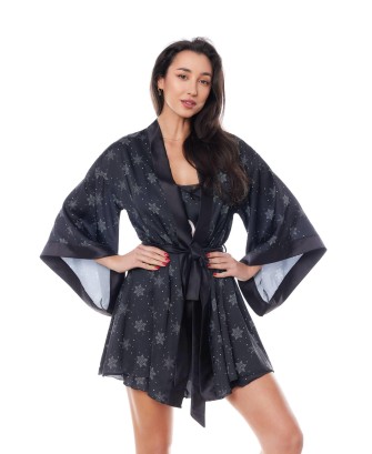 ASTER ROBE BLACK XS