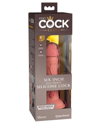 KCE 6 Dual Density Cock Light - Realistyczne Dildo - 15,2 cm