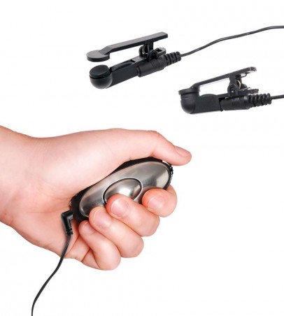 FFS Shock Therapy Nippl Clamps - Wibrujące Stymulatory Sutków