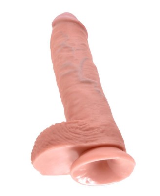 King Cock balls 10inch - Realistyczne Dildo z Przyssawką - 26.7cm