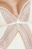 Bielizna-CONNIE CHEMISE cream L/XL - Casmir