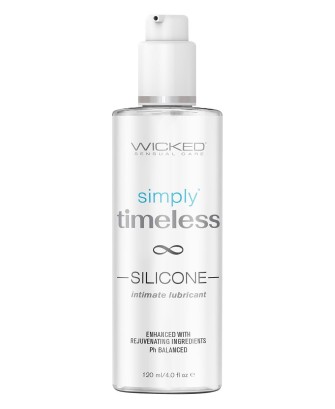 WICKED SIMPLY TIMELESS SILICONE LUBRICANT 120ML