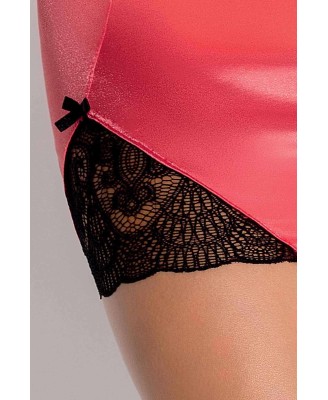 Bielizna-ROSALIE CHEMISE pink L/XL - Casmir