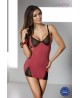 Bielizna-GILL CHEMISE red XXL/XXXL - Casmir