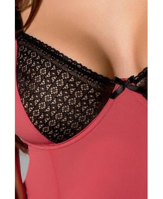 Bielizna-GILL CHEMISE red XXL/XXXL - Casmir