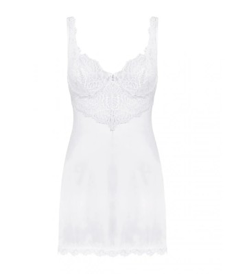 Bielizna-Amor Blanco koszulka i stringi biały  L/XL